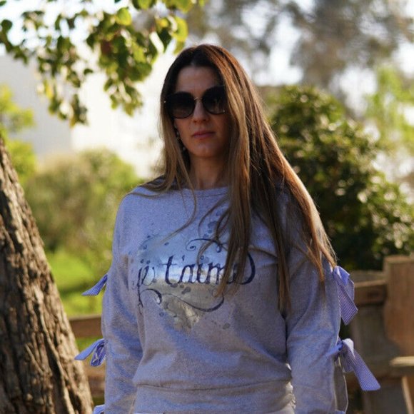 BEBE TOP, TUNIC, Pullover SIZE S/M Small Medium - Picture 3 of 5